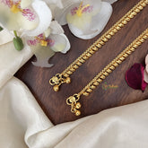 Vriksham Gold Look Alike Designer Bridal Anklets-G17795